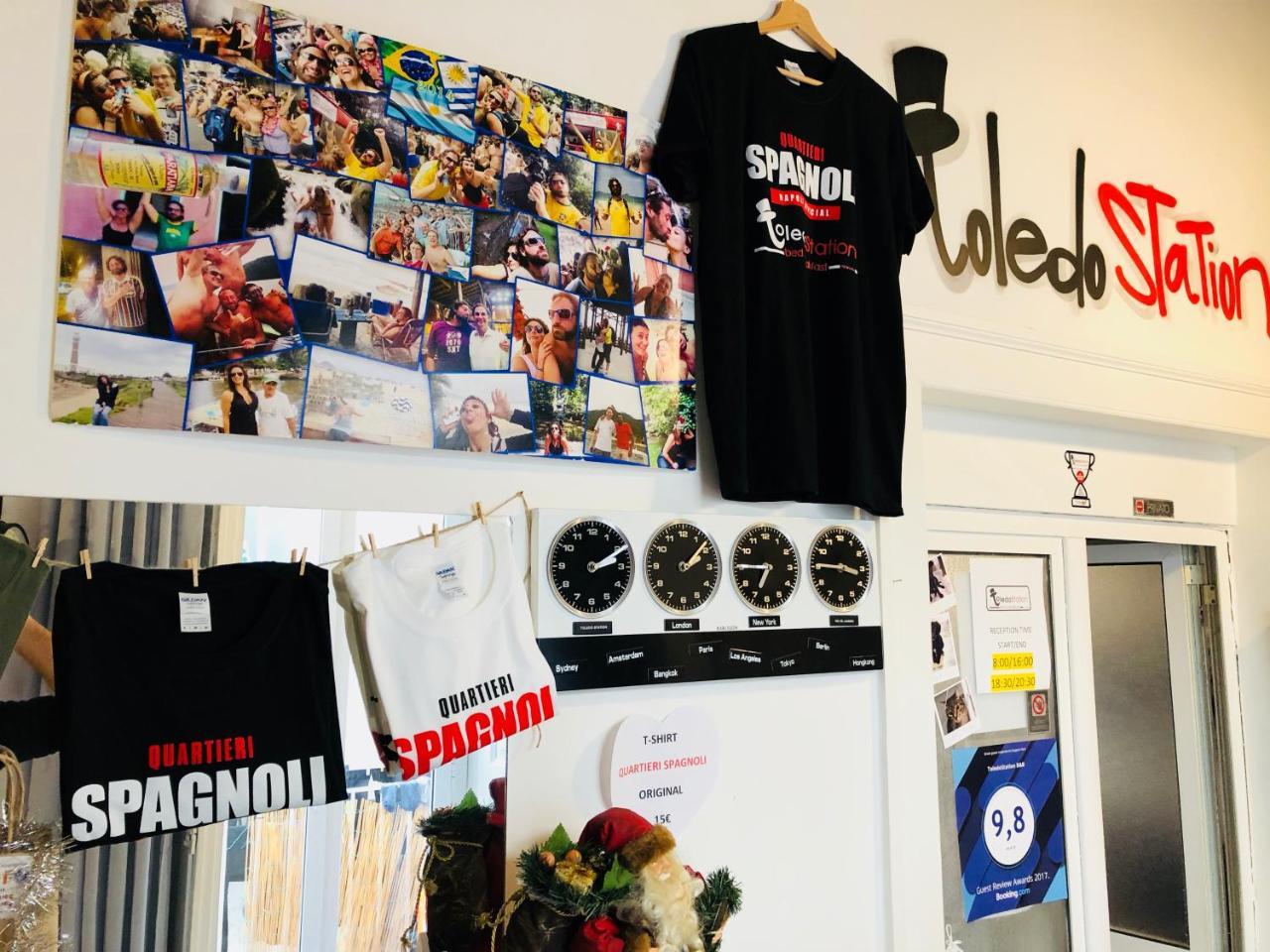 Toledostation B&B Napoli Eksteriør billede